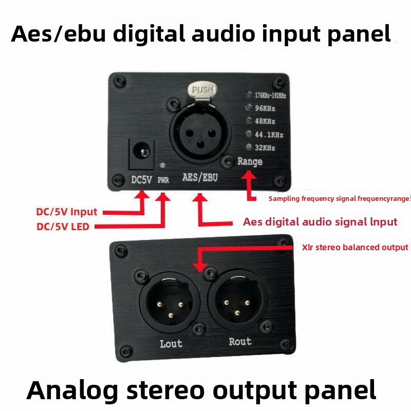 AES/EBU Digital to Analog Ster - Audio Music Converter 评论和价格