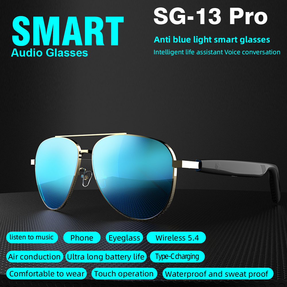 SG13 pro TWS Blue Light Glasse - Audio Music Light 评论和价格