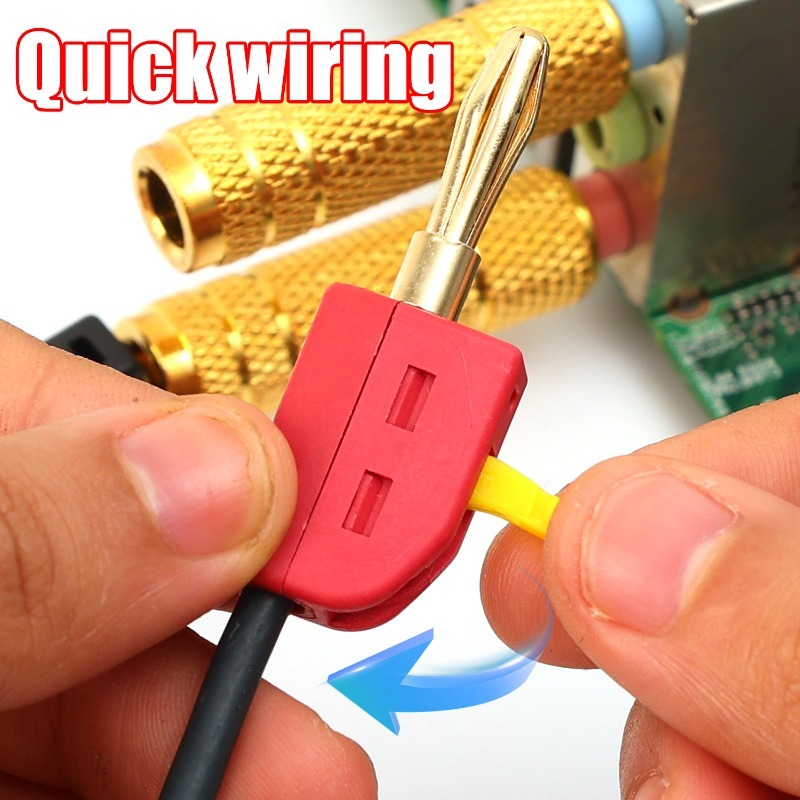 No Solder Banana Plug Quick Wi - Audio Music Test 评论和价格