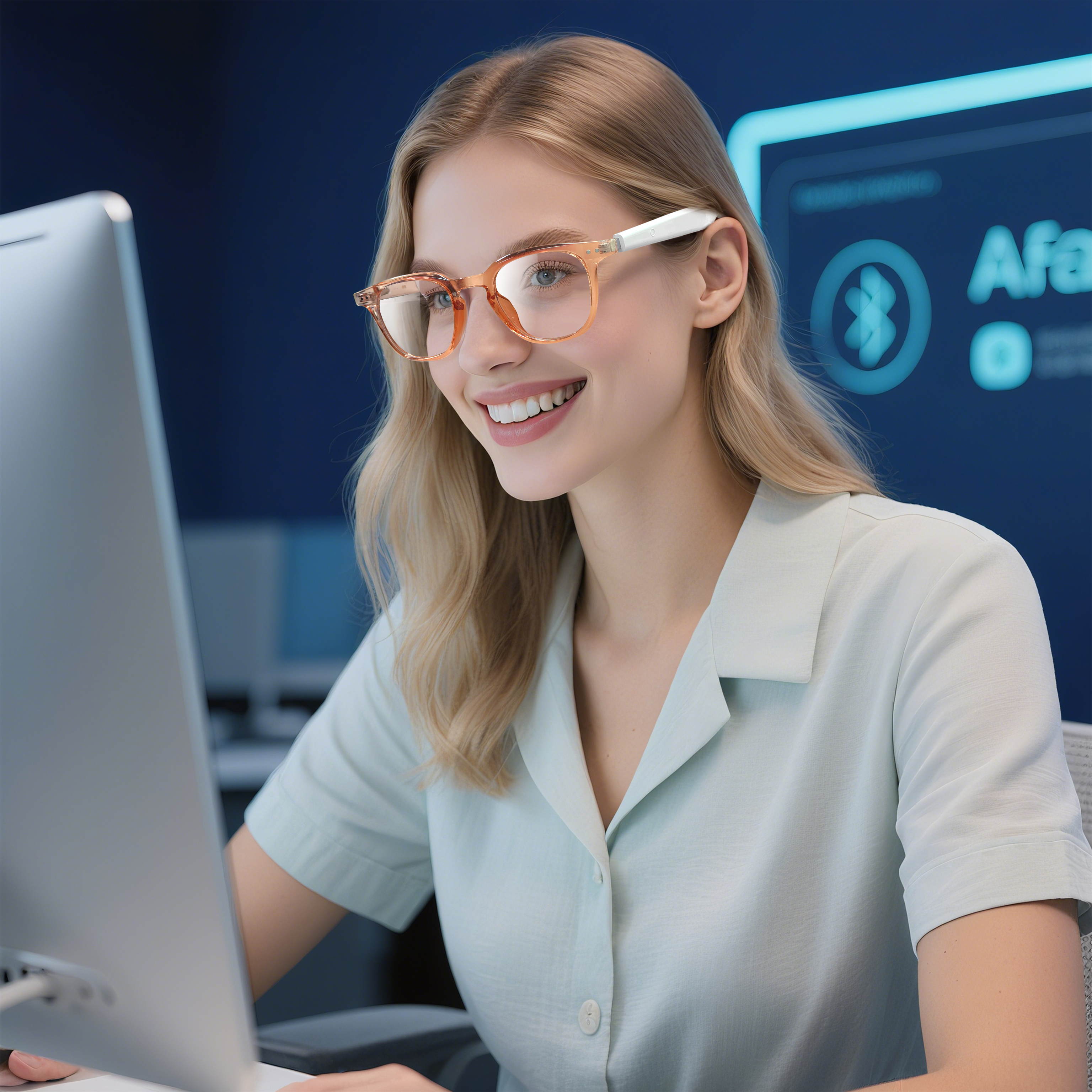 Photochromic Smart Glasses Ant - Audio Music For Video 评论和价格