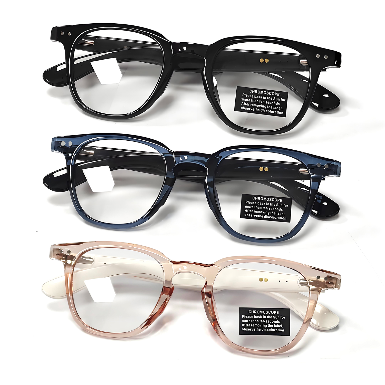 Photochromic Smart Glasses Ant - Audio Music For Video 评论和价格