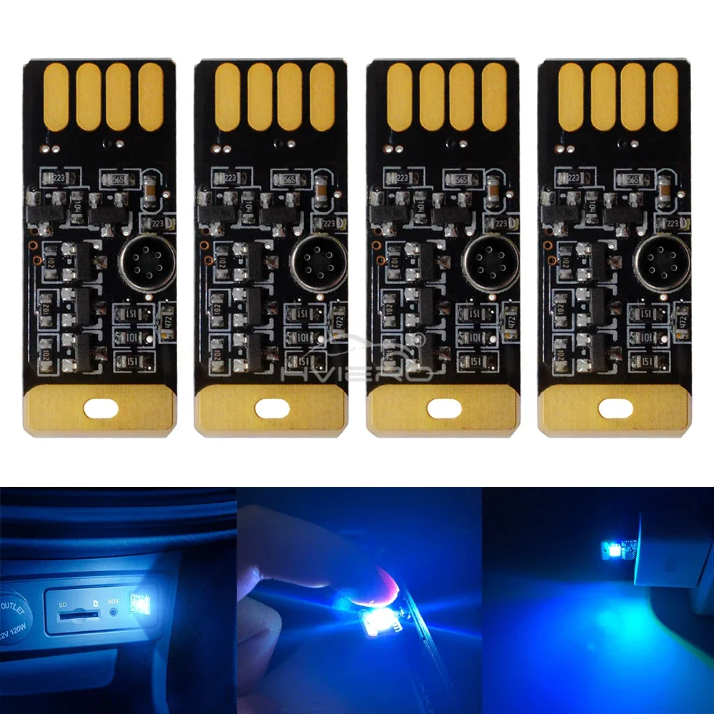 Car USB Dome Reading Light Mus - Audio Music Light 评论和价格