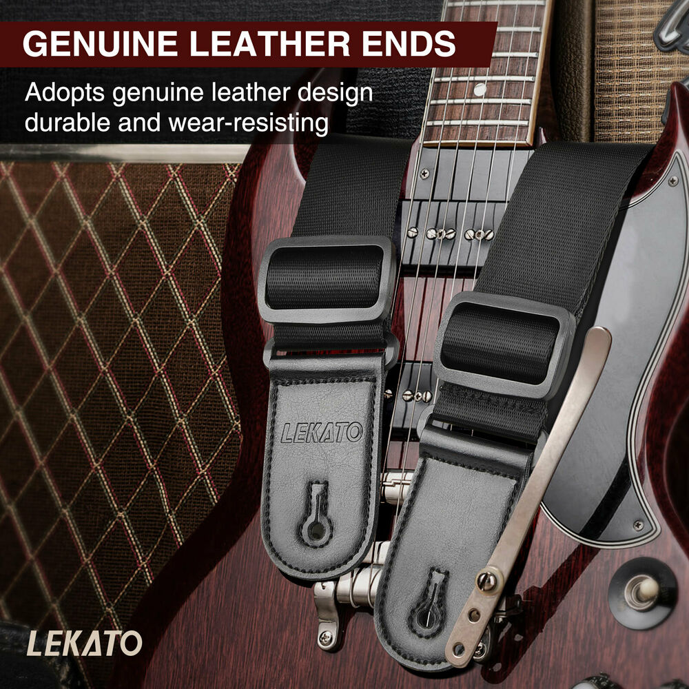 LEKATO Guitar Strap Holder Bel - Guitar Strap Padded 评论和价格