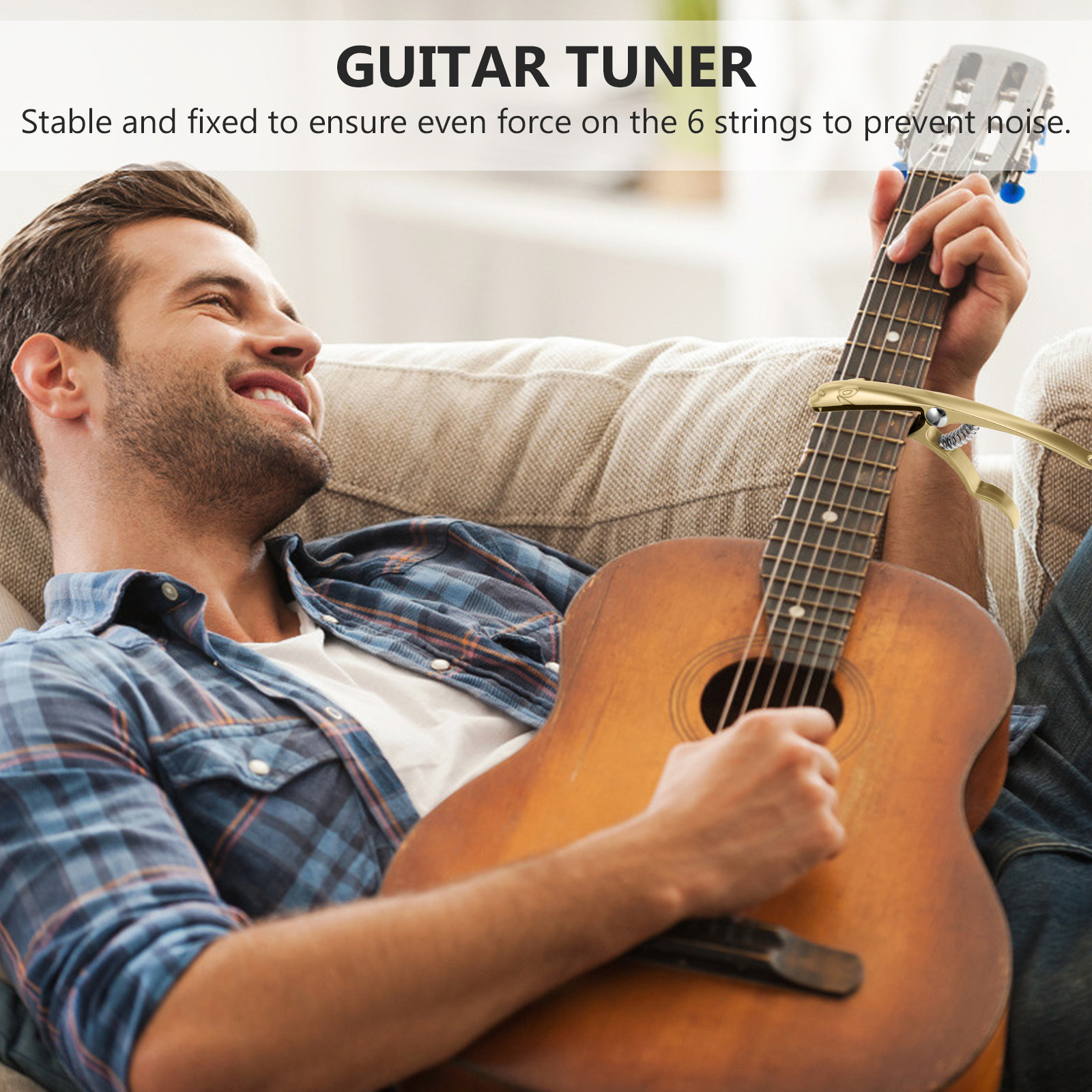1Pcs Guitar Capo Zinc Alloy Me - Guitar Capo Clip 评论和价格