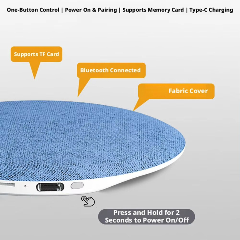 Mini Sleeping Bluetooth Speake - Audio Music Center 评论和价格