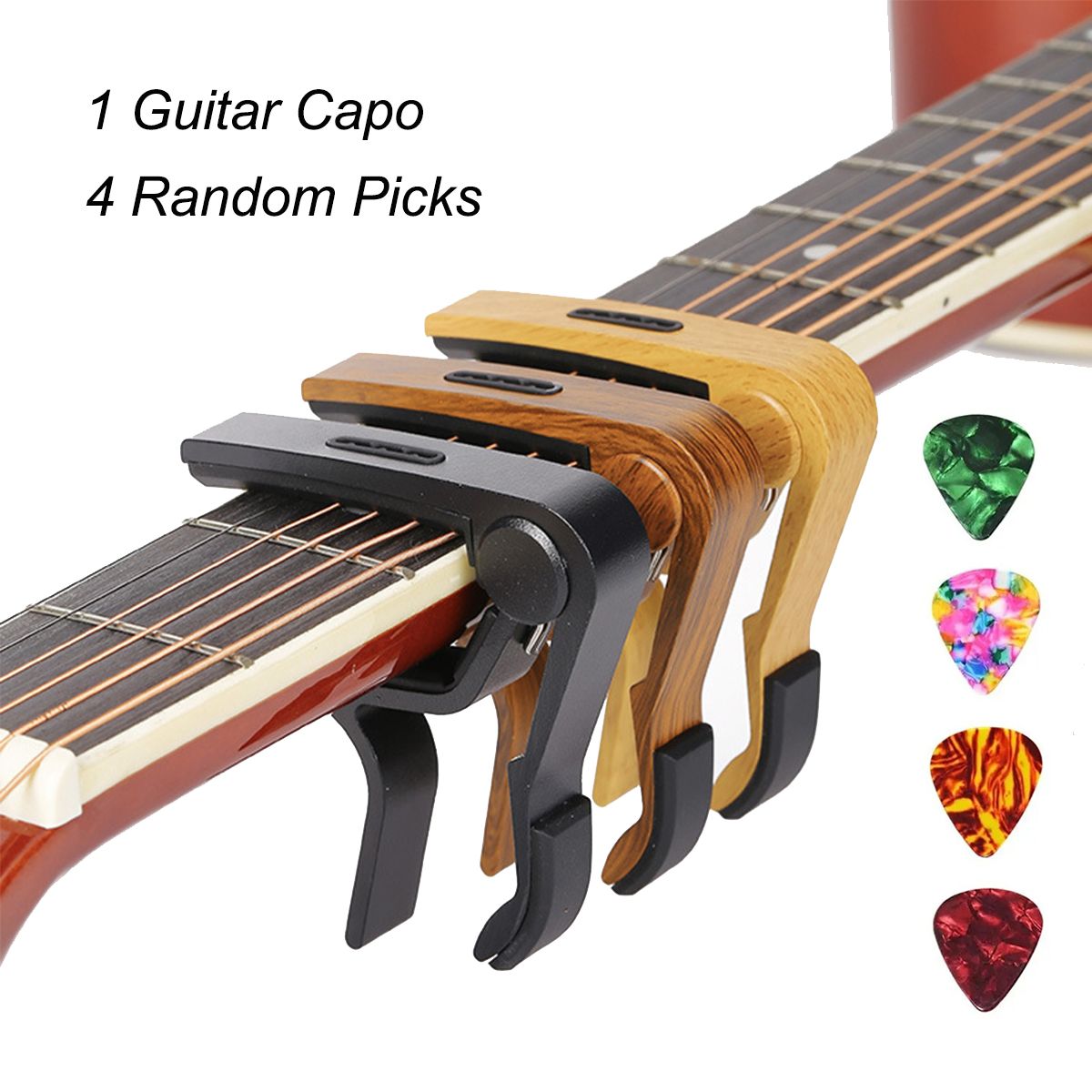 Miwayer Aluminum Guitar Capo – - Guitar Capo Clip 评论和价格