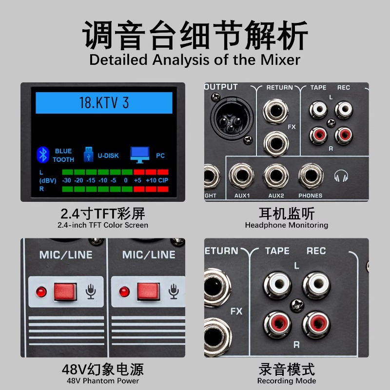 GAX-HLM80 Green Audio 8-channe - Audio And Music Mixer 评论和价格