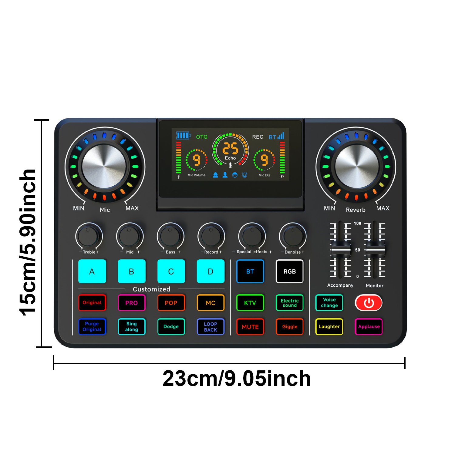 Audio Mixer, Live Sound Card w - Audio And Music Mixer 评论和价格