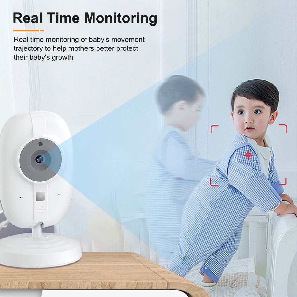 3.5'' Video Baby Monitor 2.4G  - Audio Music For Video 评论和价格