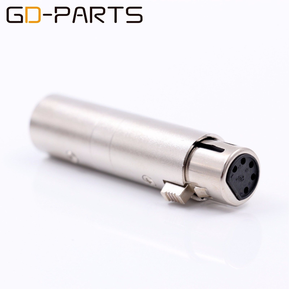 Female 5Pin XLR to Male 3Pin X - Audio Music Converter 评论和价格