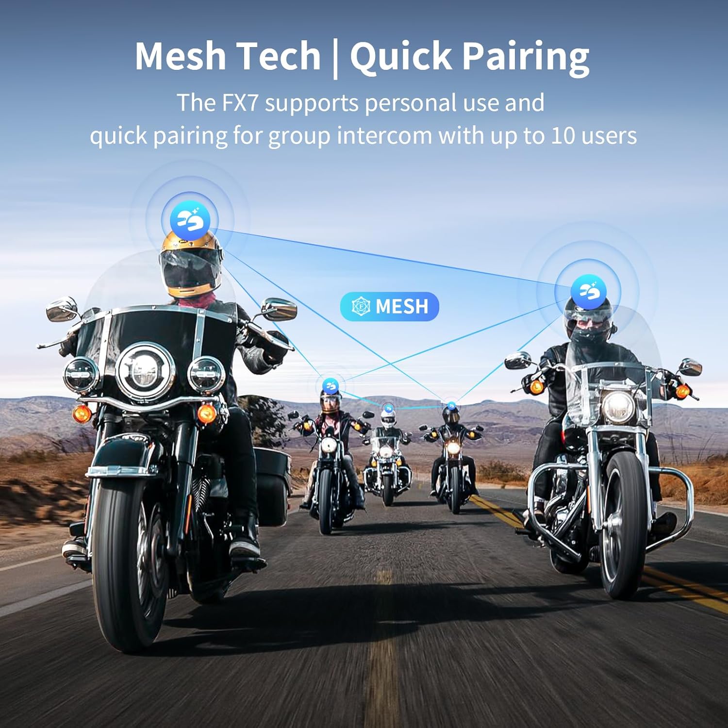 10-Rider Mesh Motorcycle Bluet - Audio And Music 评论和价格