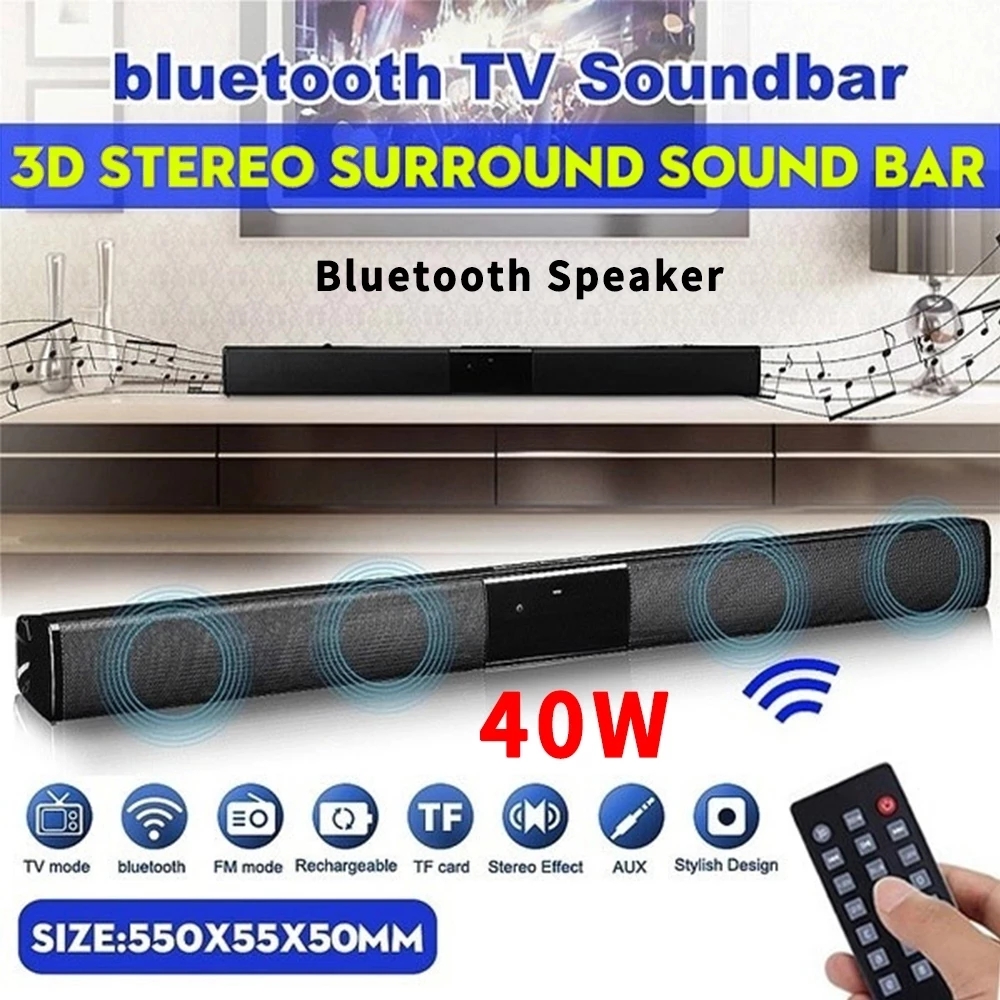 40W Bluetooth Speaker column H - Audio Music Center 评论和价格
