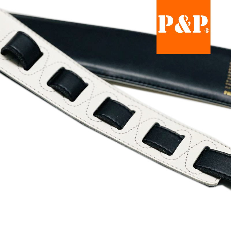 Adjustable 2.5 Inch Genuine Le - Guitar Strap Padded 评论和价格